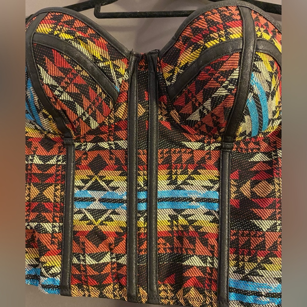Aztec tube top